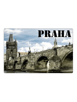 Køleskabsmagnet Prag Karlsbroen