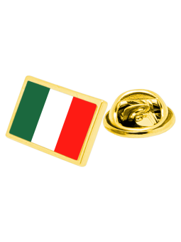 Italian flag pin
