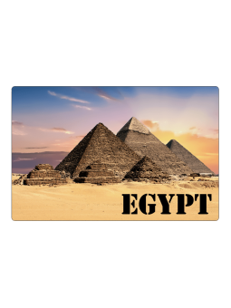 Egypt pyramid fridge magnet