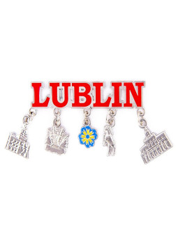 Fridge magnet with tags Lublin