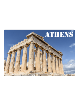 Magnete da frigo dell'Acropoli di Atene