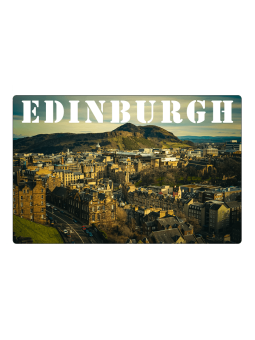 Edinburgh skyline fridge magnet