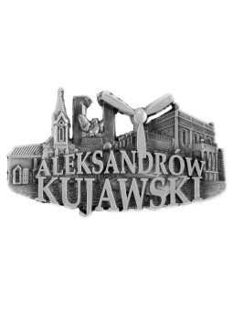 Fridge magnet panorama Aleksandrów Kujawski
