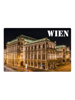 Vienna National Opera fridge magnet