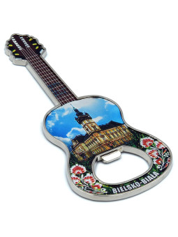 Guitar fridge magnet Bielsko-Biala City Hall