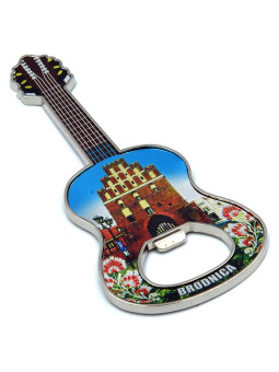 Fridge magnet guitar Brodnica Brama Chełmińska