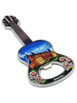 Guitar guitar fridge magnet Brzeg Town Hall