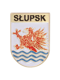 Slupsk coat of arms pin
