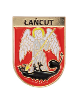 Lancut coat of arms pin