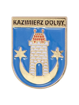Kazimierz Dolny coat of arms pin