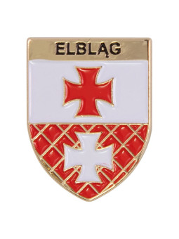 Elbląg coat of arms pin