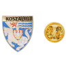 Koszalin coat of arms pin
