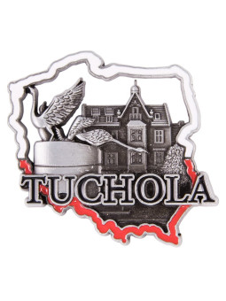 Fridge magnet outline Tuchola