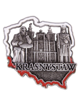 Fridge magnet outline Krasnystaw
