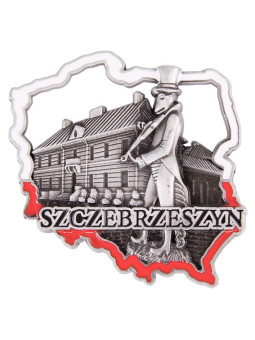 Fridge magnet outline Szczebrzeszyn