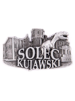 Fridge magnet panorama Solec Kujawski