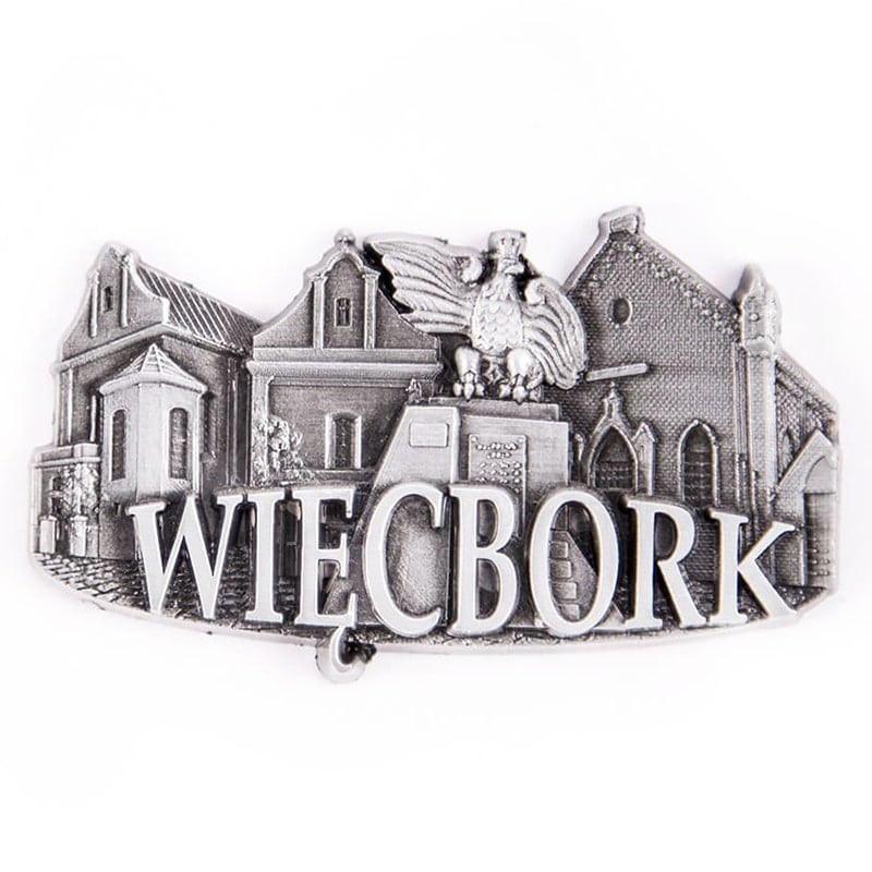 Fridge magnet panorama Więcbork