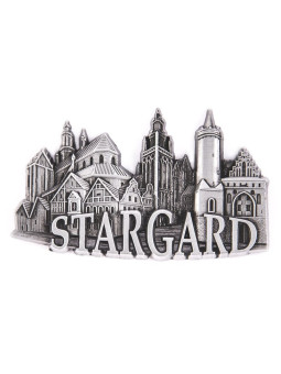 Fridge magnet panorama Stargard