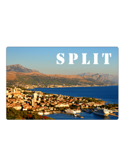 Splitas Kroatija šaldytuvo magnetas