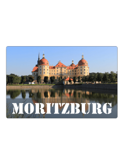 Zámek Moritzburg - magnetka na lednici