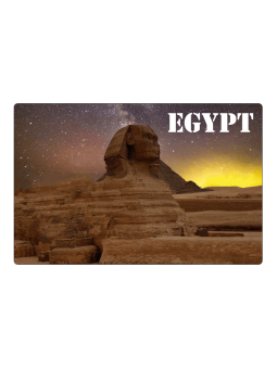 Esfinge do Egipto íman de frigorífico