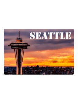 Seattle Space Needle refrigerator magnet