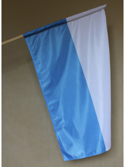 The Marian flag, white and blue 70 x 110 cm