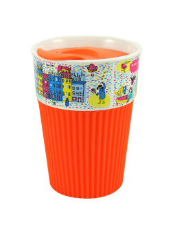 Mug en silicone Varsovie - orange